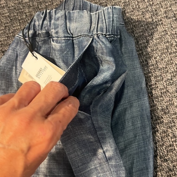 NWT,Vero Moda Denim,Sinfully Soft Chambray Tencel Joggers,POCKETS,Taller Woman🥰 - Picture 7 of 12